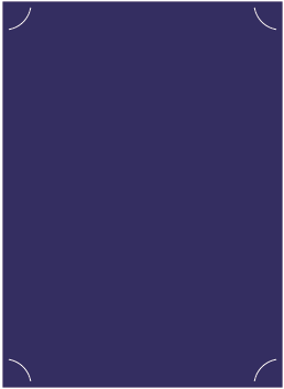 Marine Blue  - Slit Card -  5 1/4 x 7 1/4  - 80lb. - 25/pk