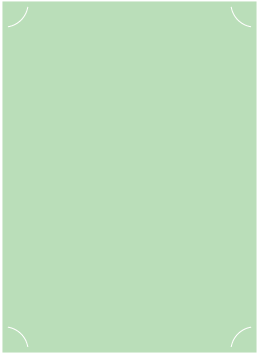 Pale Green  - Slit Card -  5 1/4 x 7 1/4  - 25/pk