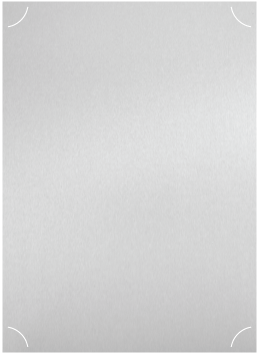 Stardream Silver  - Slit Card -  5 1/4 x 7 1/4  - 25/pk