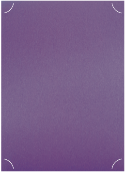 Metallic Violet  - Slit Card -  5 1/4 x 7 1/4  - 25/pk
