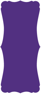 Purple  - Victorian Card - 4 x 9 1/4 - 25/pk