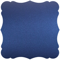 Stardream Iris Blue  - Victorian Card -  7 1/4 x 7 1/4  - 25/pk