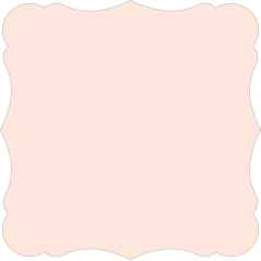 Pink  - Victorian Card -  7 1/4 x 7 1/4  - 25/pk