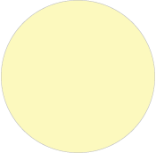 Lemon  - Circle Card 4 1/4 inch  - 25/pk