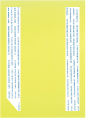 Metallic Lime  Backing Card with Liner -  5 1/4 x 7 1/4  - 25/pk