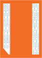 Tangerine  Backing Card with Liner -  5 1/4 x 7 1/4  - 25/pk