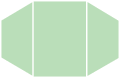 Pale Green Gatefold Invitation - 5 1/4 x 7 1/4  - 100lb. - 10/p