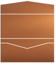 Stardream Copper Pocket Invitation Style A -  4 x 9  - 10/pk
