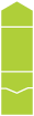 Apple Green Pocket Invitation Style A -  4 1/8 x 5 1/2  - 10/pk