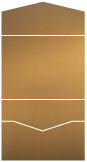 Stardream Antique Gold Pocket Invitation Style A -  5 1/2 x 4 1/8  - 10/pk