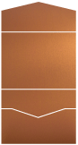 Stardream Copper Pocket Invitation Style A -  5 1/2 x 4 1/8  - 10/pk