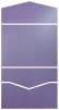Stardream Lilac Pocket Invitation Style A -  5 1/2 x 4 1/8  - 10/pk