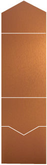 Stardream Copper Pocket Invitation Style A -  5 1/4 x 7 1/4  - 10/pk