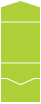 Apple Green Pocket Invitation Style A -  5 3/4 x 5 3/4  - 10/pk