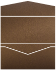 Stardream Bronze Pocket Invitation Style A -  3 1/16 x 6 1/4  - 10/pk