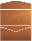Stardream Copper Pocket Invitation Style A -  3 1/16 x 6 1/4  - 10/pk