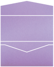 Stardream Lilac Pocket Invitation Style A -  3 1/16 x 6 1/4  - 10/pk