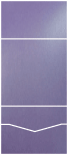 Stardream Lilac Pocket Invitation Style B -  7 1/8 x 7 1/8  - 10/pk