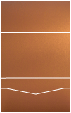 Stardream Copper Pocket Invitation Style B -  5 3/4 x 8 3/4  - 10/pk