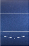 Stardream Iris Blue Pocket Invitation Style B -  5 3/4 x 8 3/4  - 10/pk