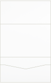 Stardream Quartz Pocket Invitation Style B -  5 3/4 x 8 3/4  - 10/pk