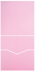 Stardream Rose Pocket Invitation Style C -  5 3/4 x 5 3/4  - 10/pk