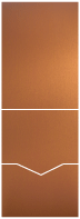 Stardream Copper Pocket Invitation Style C -  5 1/8 x 7 1/8  - 10/pk