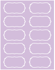 Purple Lace Exacto Labels - Retro 1 3/4 x 3 1/2 - 10 Labels/Sh - 5 Sh/Pk
