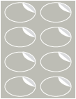 Peace Exacto Labels -Oval 2 1/4 x 3 1/2 - 8 Labels/Sh - 5 Sh/Pk