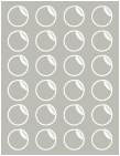 Peace Exacto Labels -1 1/2 inch Round -24 Labels/Sh- 5 Sh/Pk
