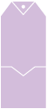 Lavender Tag Invitation-  3 7/8 x 9  - 10/pk