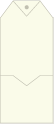 Natural White Linen Tag Invitation-  3 7/8 x 9  - 10/pk