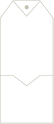 Solar White Linen Tag Invitation-  3 7/8 x 9  - 10/pk