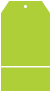 Apple Green Tag Invitation-  3 5/8 x 7  - 10/pk