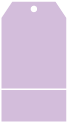 Lavender Tag Invitation-  3 5/8 x 7  - 10/pk