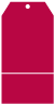 Linen Scarlet Tag Invitation-  3 5/8 x 7  - 10/pk