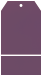 Metallic Violet Tag Invitation-  3 5/8 x 7  - 10/pk