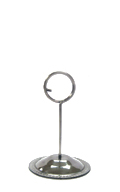 Loop Clip Stainless Steel Stand Card Holder