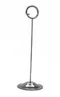 Loop Clip Stainless Steel Stand Card Holder