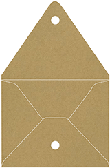 Natural Kraft Matte Velcro Specialty Envelopes (9 x 11 1/2)