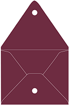 Wine Matte Velcro Specialty Envelopes (9 x 11 1/2)