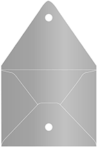 Ash Metallic Velcro Specialty Envelopes (9 x 11 1/2)