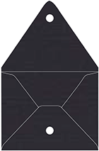 Linen Black Velcro Specialty Envelopes (9 x 11 1/2)