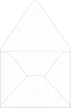 Felt Bright White Matte Velcro Specialty Envelopes (9 x 11 1/2)