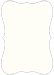 Textured Bianco Bracket Card 3 1/2 x 5 - 25/Pk