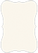 Textured Cream Bracket Card 3 1/2 x 5 - 25/Pk