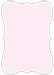 Pink Feather Bracket Card 3 1/2 x 5 - 25/Pk