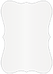 Pearlized White Bracket Card 4 1/2 x 6 1/4