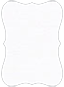 Linen Solar White Bracket Card 4 1/2 x 6 1/4 - 25/Pk