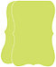 Citrus Green Folded Bracket Card 3 1/2 x 5 - 10/Pk
